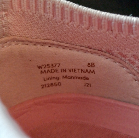 Cole Haan Zero Grand Women's sz 8 8B pink woven sneakers athletic shoes - Picture 7 of 7